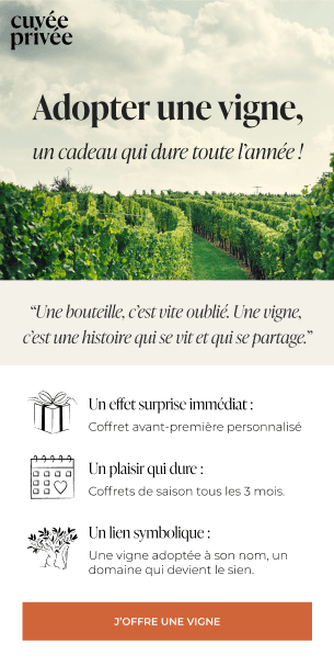 Landing page Cuvée Privée