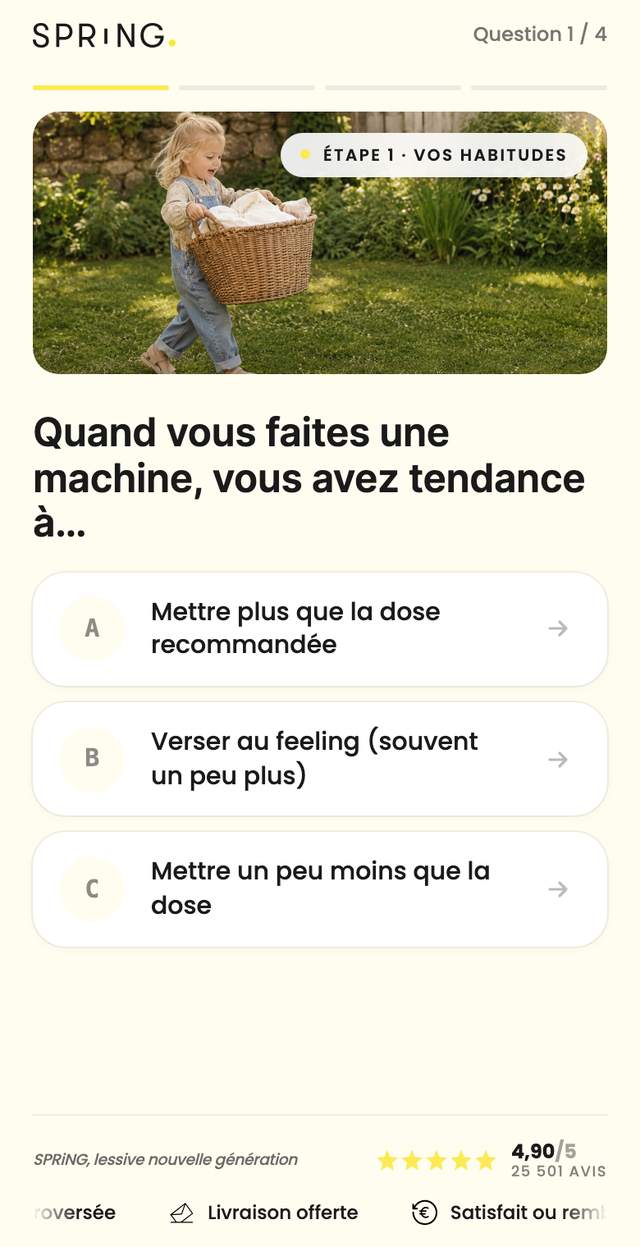 Quiz SPRiNG construit par Boost Conversion